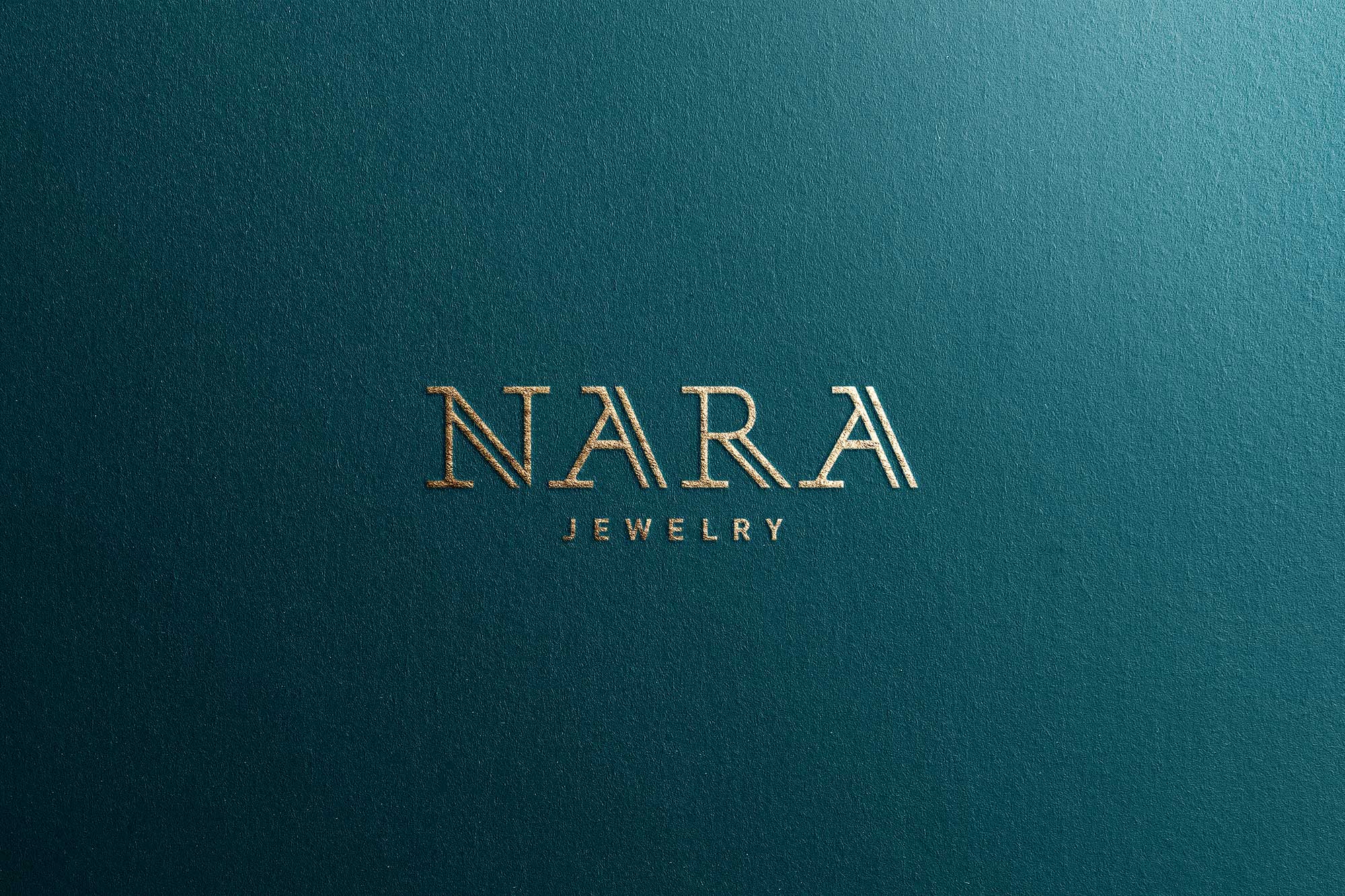 nara jewelry box design and logo design