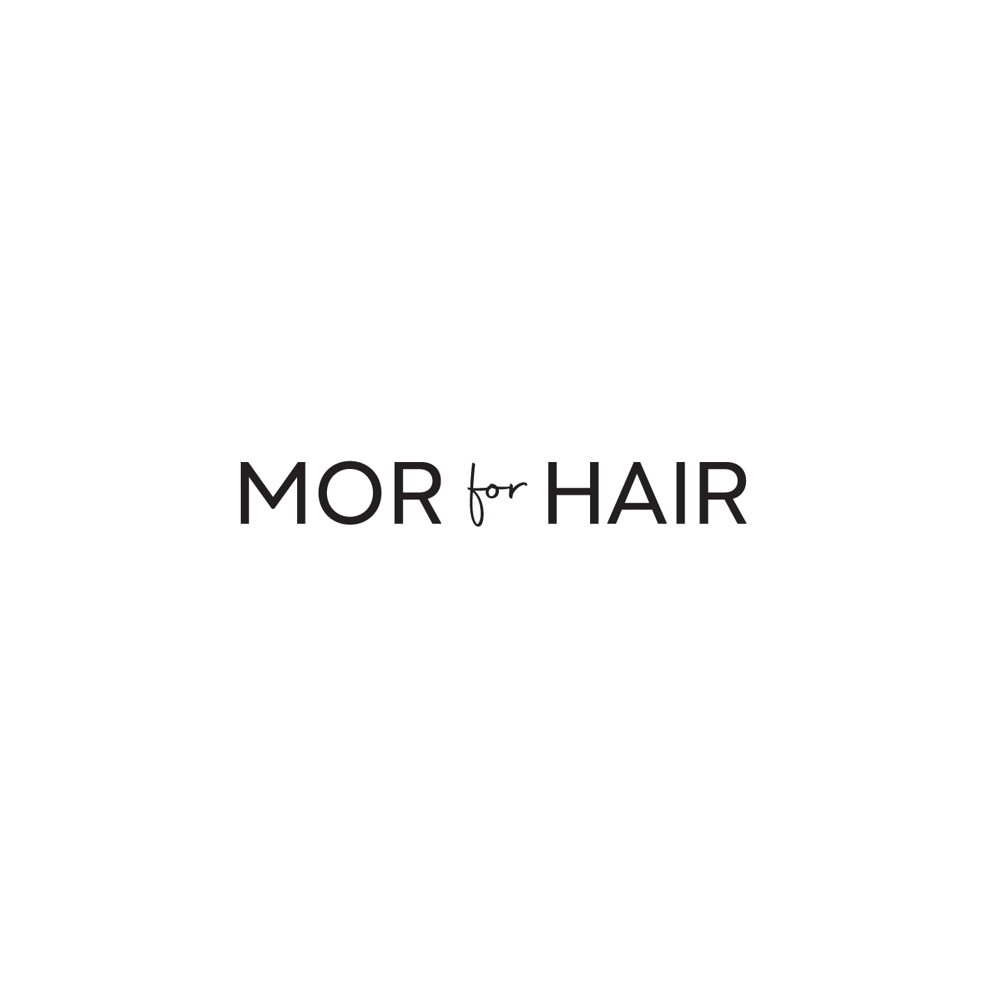mor for hair logo